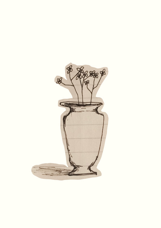 Vase of flowers