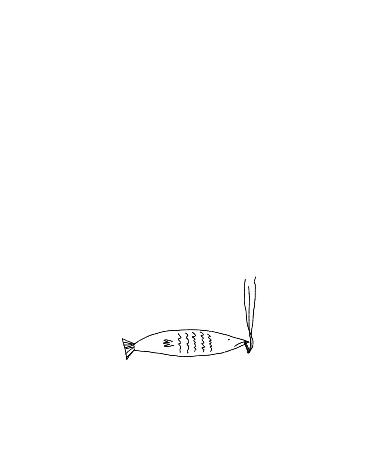 Even the fish gives up